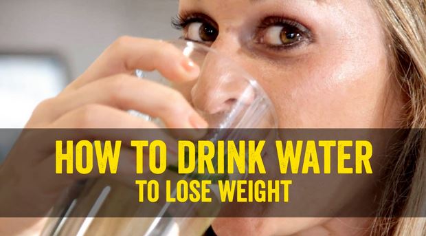 Drink water to lose weight